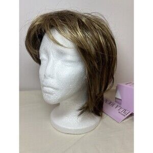 Paula Young Wig Camryn Brown 5/17/88 Short Bob w Razor Cut Layers Synthetic New